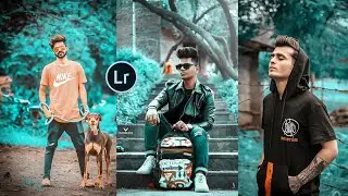 Aqua And Orange Color Grading|how To change Background In lightroom|lr Editing tutorial