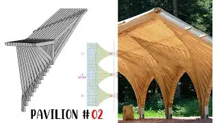 Parametric Forest Shelter at Bertrichamp
