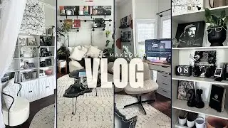 VLOG | It's Time To Clear Out Old Energy | Office/Plant ROOM MAKEOVER