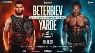 BETERBIEV VS YARDE - LONDON - WE HAVE AN INCOMING MONSTER ISSUE!! #beterbievyarde