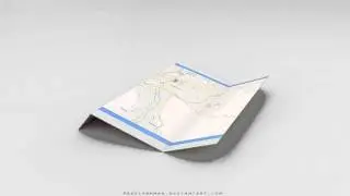 Map unfolding basic Animation