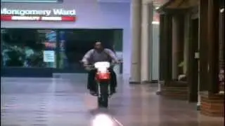 Springdale Mall Motorcycle Chase Scene from Raw Justice (1994) Mobile, AL