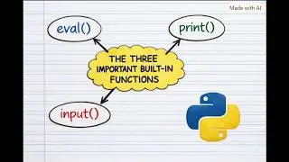 Python Lesson 4 - Print , Input and Eval 