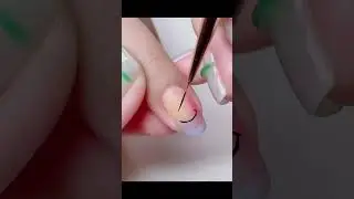 Gradient powder, swipe and swipe to complete a gradient manicure 💅🏻