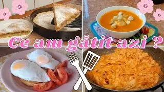 Ce am gătit si ce am mâncat într-o zi⁉️ Idei de mancare