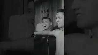 Elvis getting fitted for this Military uniform