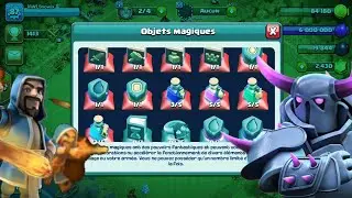 On claque des Runes et Objet Magique ! Clash of clans FR