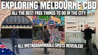 EXPLORING MELBOURNE CBD: All FREE THINGS To Do In The City! 🇦🇺 | Ivan de Guzman