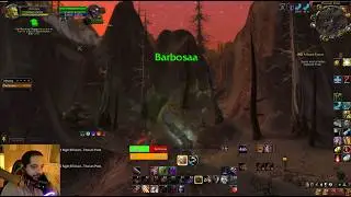 Noob rogue tries his hands on world pvp in WOW WOTLK.