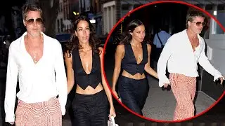 Brad Pitt Stuns in Eye-Catching Look During NYC Date Night with Girlfriend Ines de Ramon