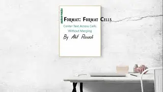 Center Text Across Cells Without Merging