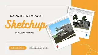 Import SketchUp 3D Model to Revit & Export 3D Model From Revit to Sketchup? | Quick & Easy 💻✔