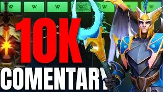 Skywrath Mage Pos 4 - 10k Commentary | Full Game Domination