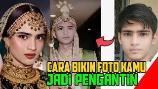 VIRAL - aplikasi cara edit foto pengantin - pas banget untuk kamu yang jomblo