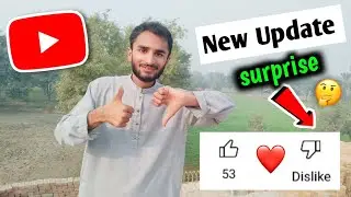 YouTube New Big Update 🔥 | Dislike Button Count | Dislike Button Hide / Remove