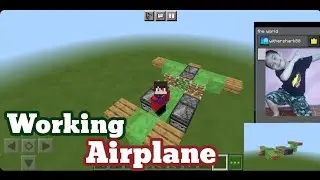 How to make working airplane in Minecraft