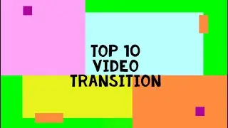 Transition green screen effect
