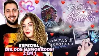 REACT-|2 EM 1| Chalé em Alaska e Antes e depois da tempestade - K a m a i t a c h i