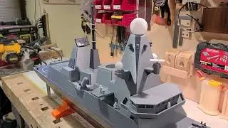 Fully 3d Printed RC Destroyer - HMS Daring