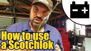How to fit a 'Scotchlok' 