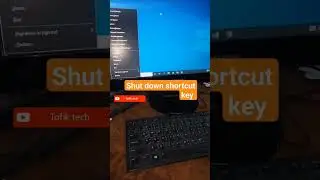 computer shutdown shortcut key 