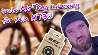 Smart-Tag-Halterung für's #Mountainbike - Die beste #Apple #AirTag-Halterung in der Federgabel!