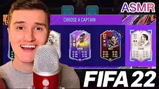 ASMR Gaming | FIFA 22 FUT Draft ⚽️ (whispering w/ controller sounds)