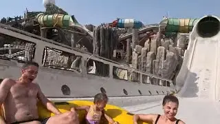 LAUNCH Waterslide Falcon's Falaj at Yas Waterworld Abu Dhabi