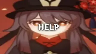 Hu Tao's idle animation but she doesn't sing-