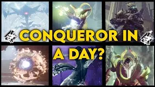 Destiny 2 - Conqueror in a Day?! No WIPES?!
