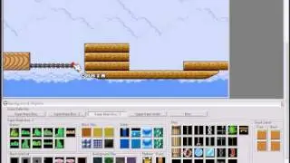 SMBX Tutorial: How to make moving platforms, layers, events and an airship in Super Mario Bros X