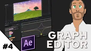 Using The Graph Editor and Animating Various Speeds - Parallax Using Adobe After Effects CC - Part 4