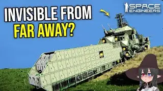 Good VS Bad Ship Camouflage Tested on Terrain, Space Engineers