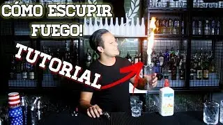 🔥 COMO ESCUPIR FUEGO / TUTORIAL BARTENDER / FIRE BARTENDER