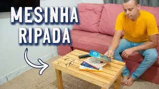 Mesinha ripada ( testando Smart resina)