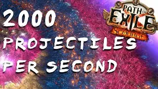 2000 Projectiles Per Second Full Showcase (All skills, Most MTX, Balistas)