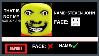 Roblox THAT'S NOT MY ROBLOXIAN...