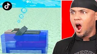 PROBAMOS LOS TIKTOKS MAS EXTRAÑOS DE MINECRAFT #44