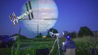 The ISS flyby of Jupiter!!! I'm hunting for a rare phenomenon. We're looking at Jupiter and the I...