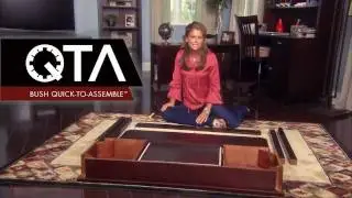 Quick to Assemble by kathy ireland,  Office Bush Furniture