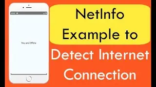 NetInfo in React Native | Part8 Practical React Native | @react-native-community/netinfo