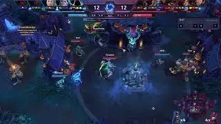 HOTS ПОТНЫЙ МАТЧ НА БАШНЯХ РОКА (ПОВТОР)