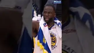 Draymond Green stomps on Domantas Sabonis & proceeds to get into it with Kings fans | NBC Sports BA