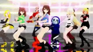 【MMD】You'Re Gonna Go Far Kid【UT+FNAF+AOD】