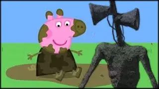 Peppa and Family + SIREN HEAD meme THE BEST