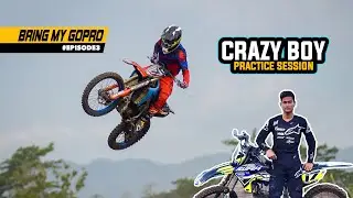 M.ZULMI aka CRAZY BOY LATIHAN MOTOCROSS PAKAI GOPRO