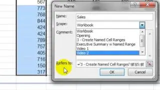 Essential Skill #3 - Creating & Using Named Cell Ranges in Excel