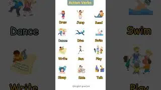 Action verbs vocabulary  