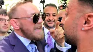 PAULIE MALIGNAGGI CONFRONTS CONOR MCGREGOR! BOTH GET INTO HEATED SCUFFLE OVER SPARRING! (FULL VIDEO)