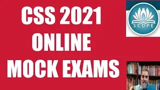 CSS 2021: Online Mock Exam, We are different...